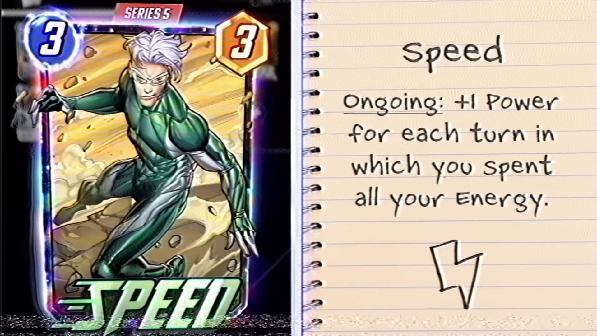 Speed is another top card arriving in the Marvel Snap Young Avengers Season (Image via Nuverse)