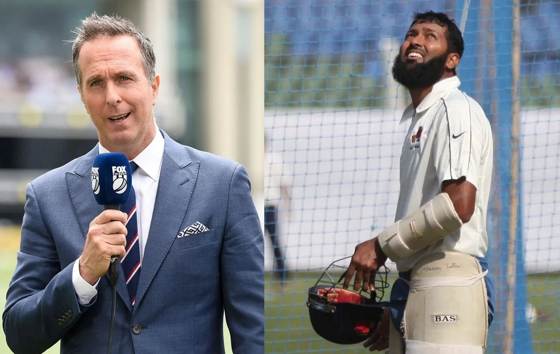 Michael Vaughan, Wasim Jaffer 