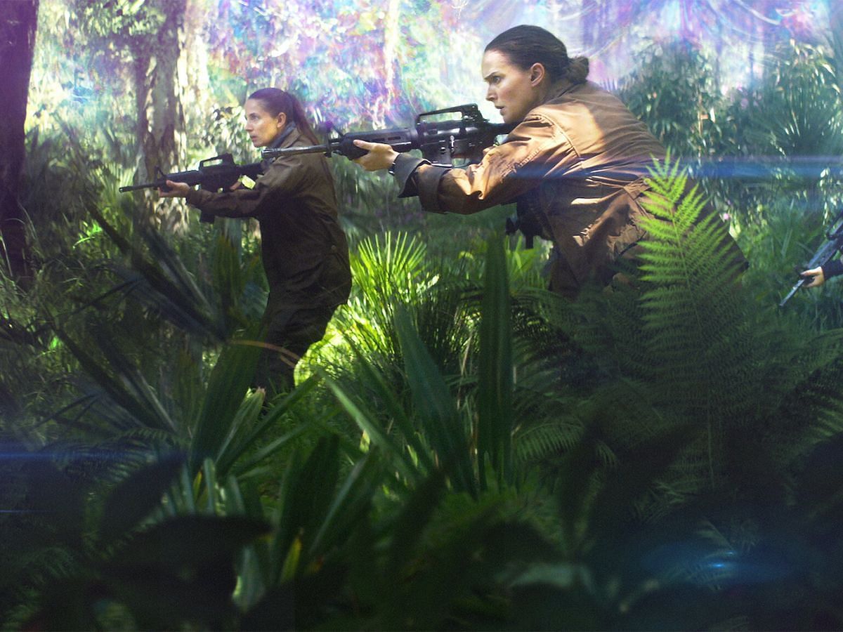 Still from Annihilation (Image via Netflix)