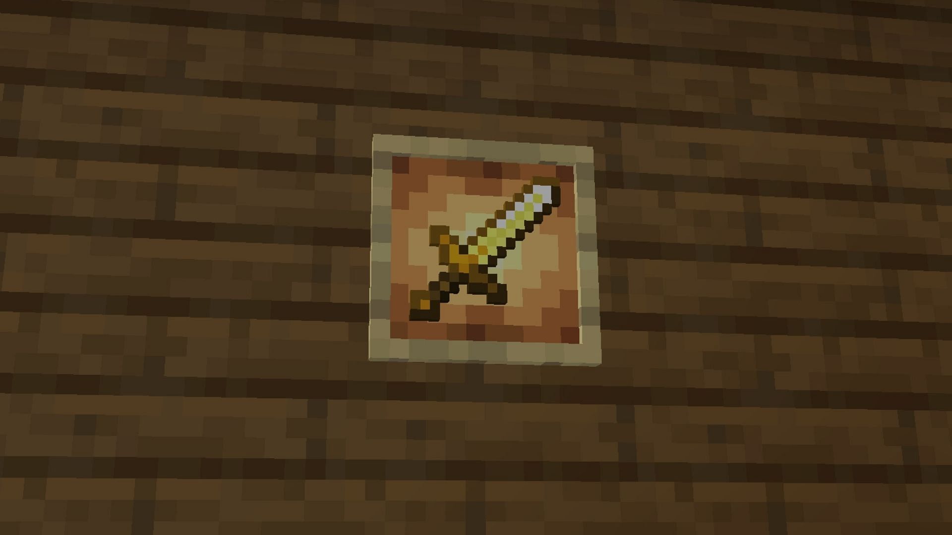 Keep gold in Minecraft for other purposes (Image via Mojang Studios)