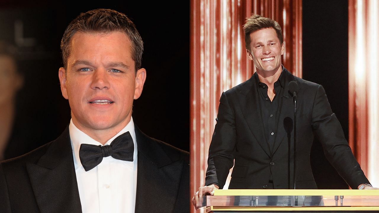 Matt Damon gets candid on Tom Brady