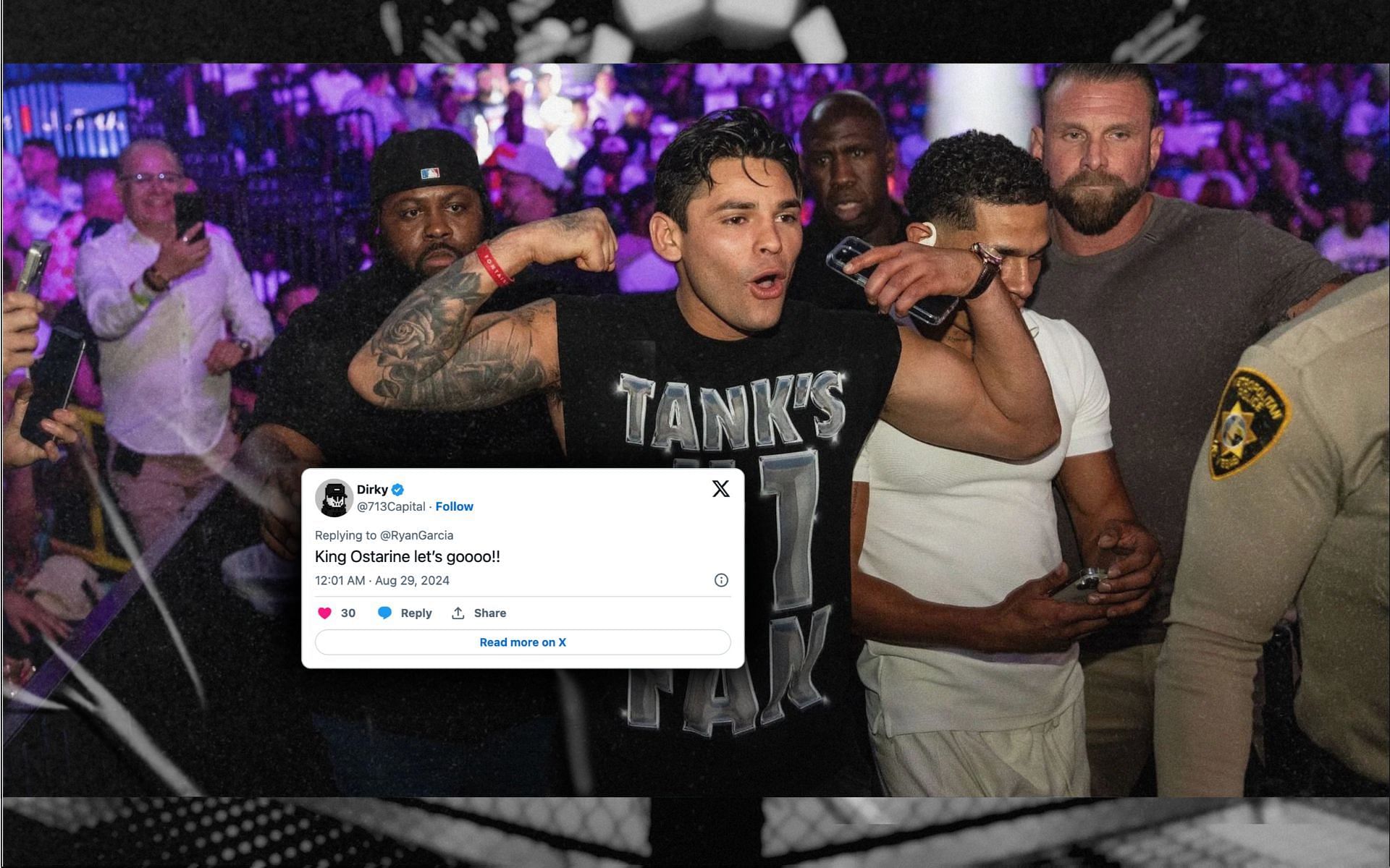 Fans react to Ryan Garcia