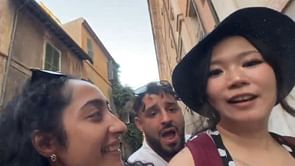 "Caught in 4K": Fans react as Twitch streamer Hazunats nearly gets pickpocketed during Italy IRL stream