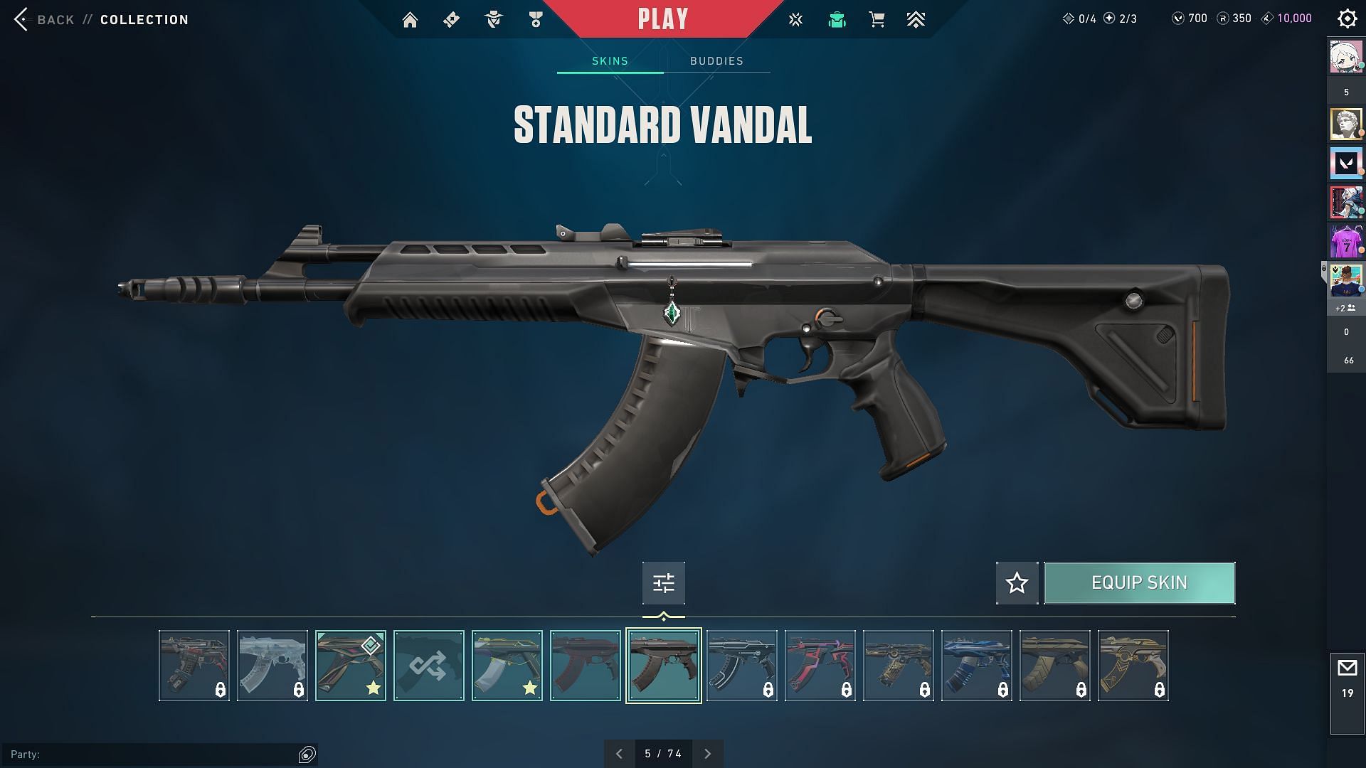 Valorant Vandal in-game look (Image via Riot Games)