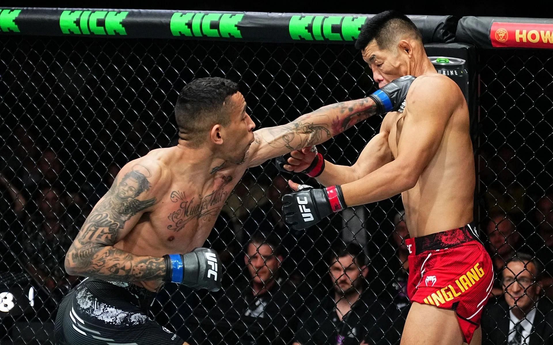 Carlos Prates and Li Jinliang fought at UFC 305 [Image courtesy: Getty]