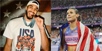 Jayson Tatum once shared the stage with Sydney McLaughlin to win most prestigious honor in high school sports