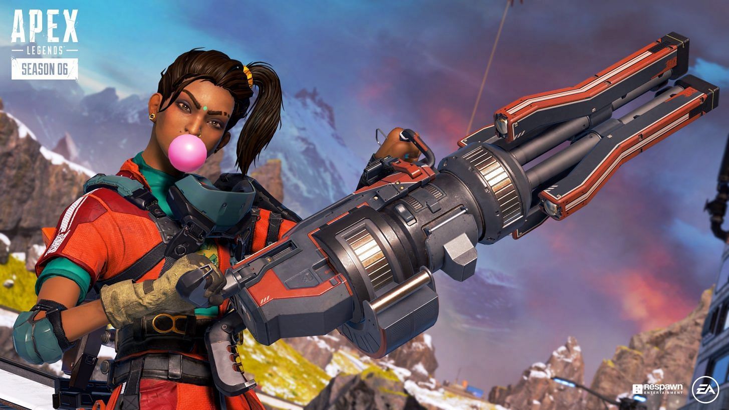 Rampart in Apex Legends (Image via Respawn Entertainment)