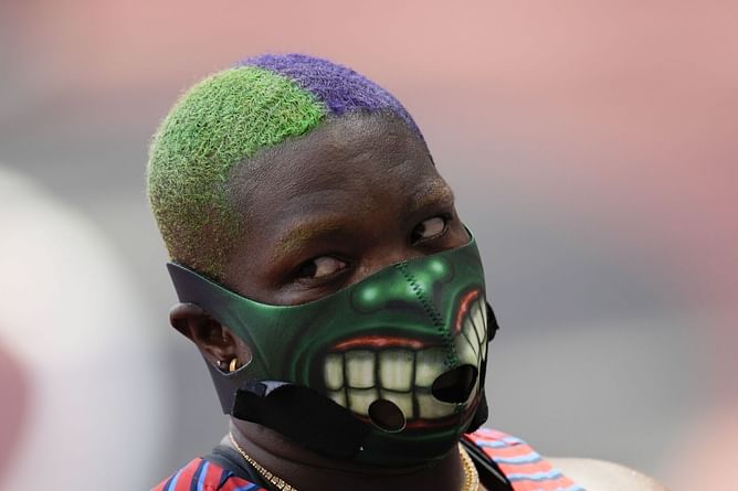 Why does US shot putter Raven Saunders wear a mask while competing? All about the American athlete's pursuits at the Paris Olympics