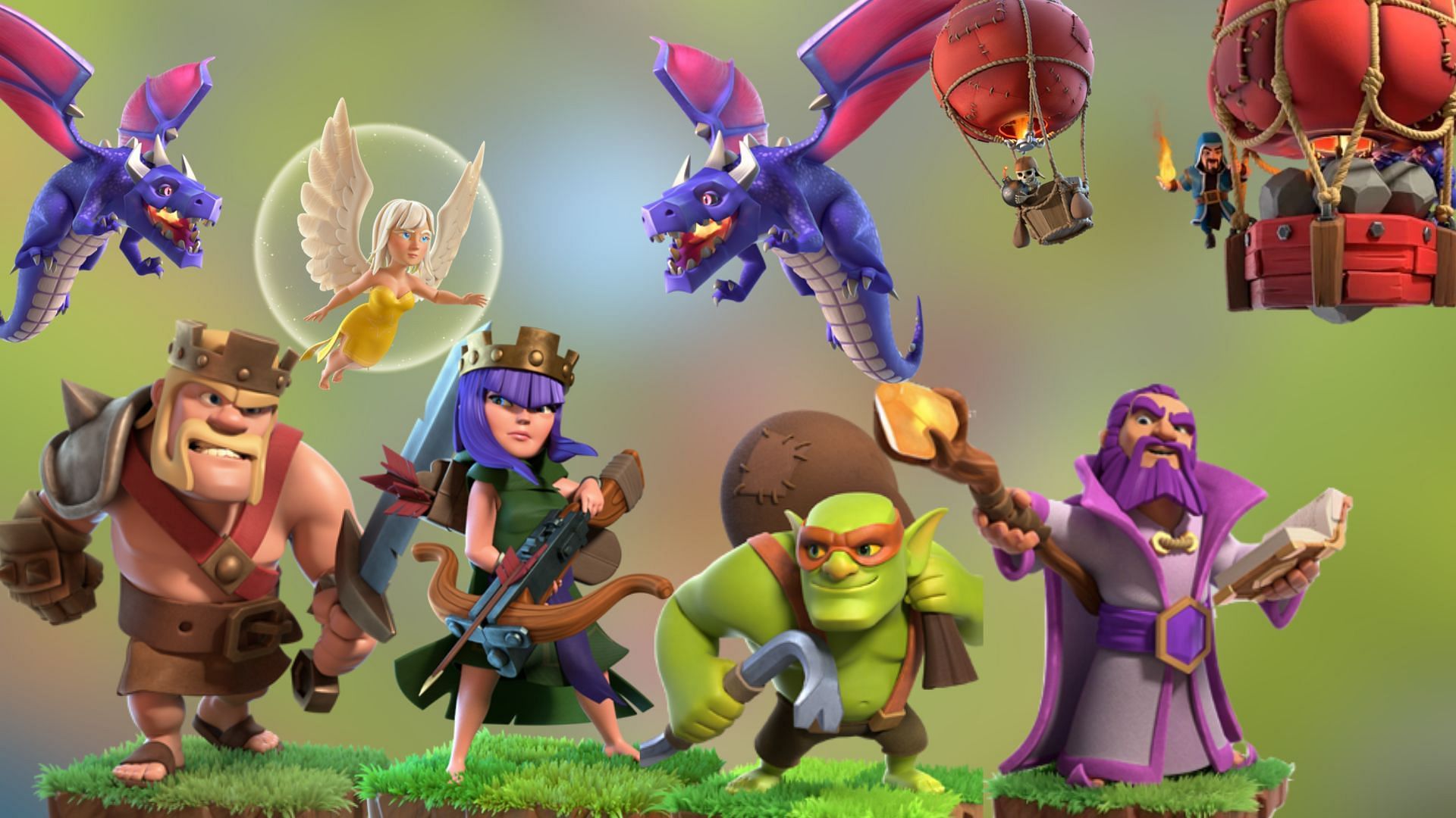 Step-by-step guide to use Town Hall 12 Queen Walk DragLoon attack strategy in Clash of Clans (Image via SuperCell)