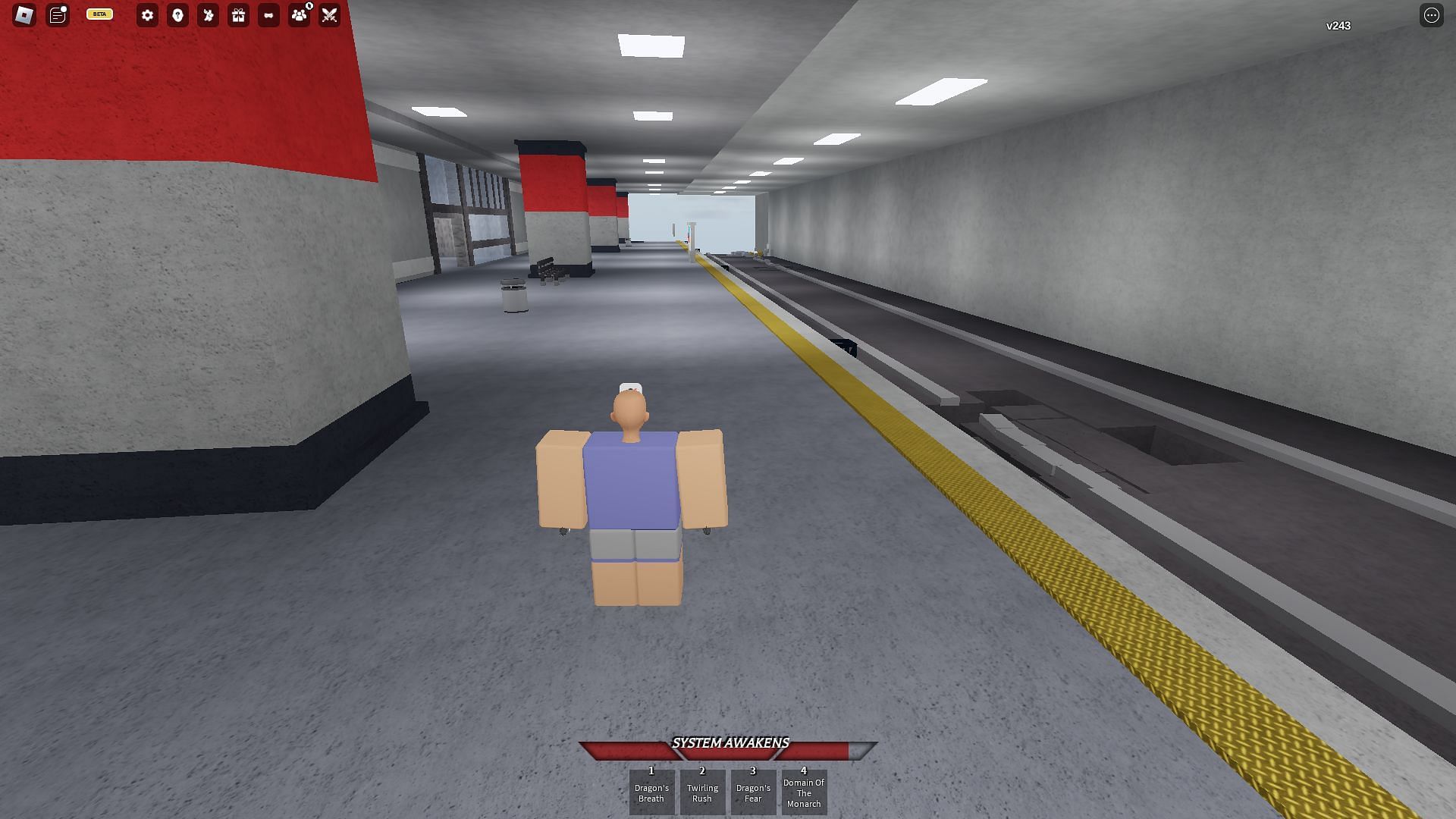 System Awakens gameplay screenshot (Image via Roblox)