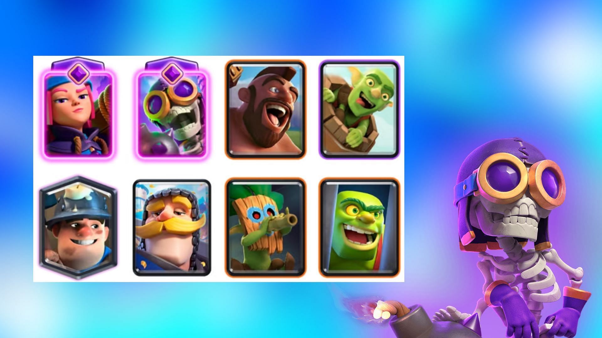 Hog Miner deck in Clash Royale (Image via Supercell)