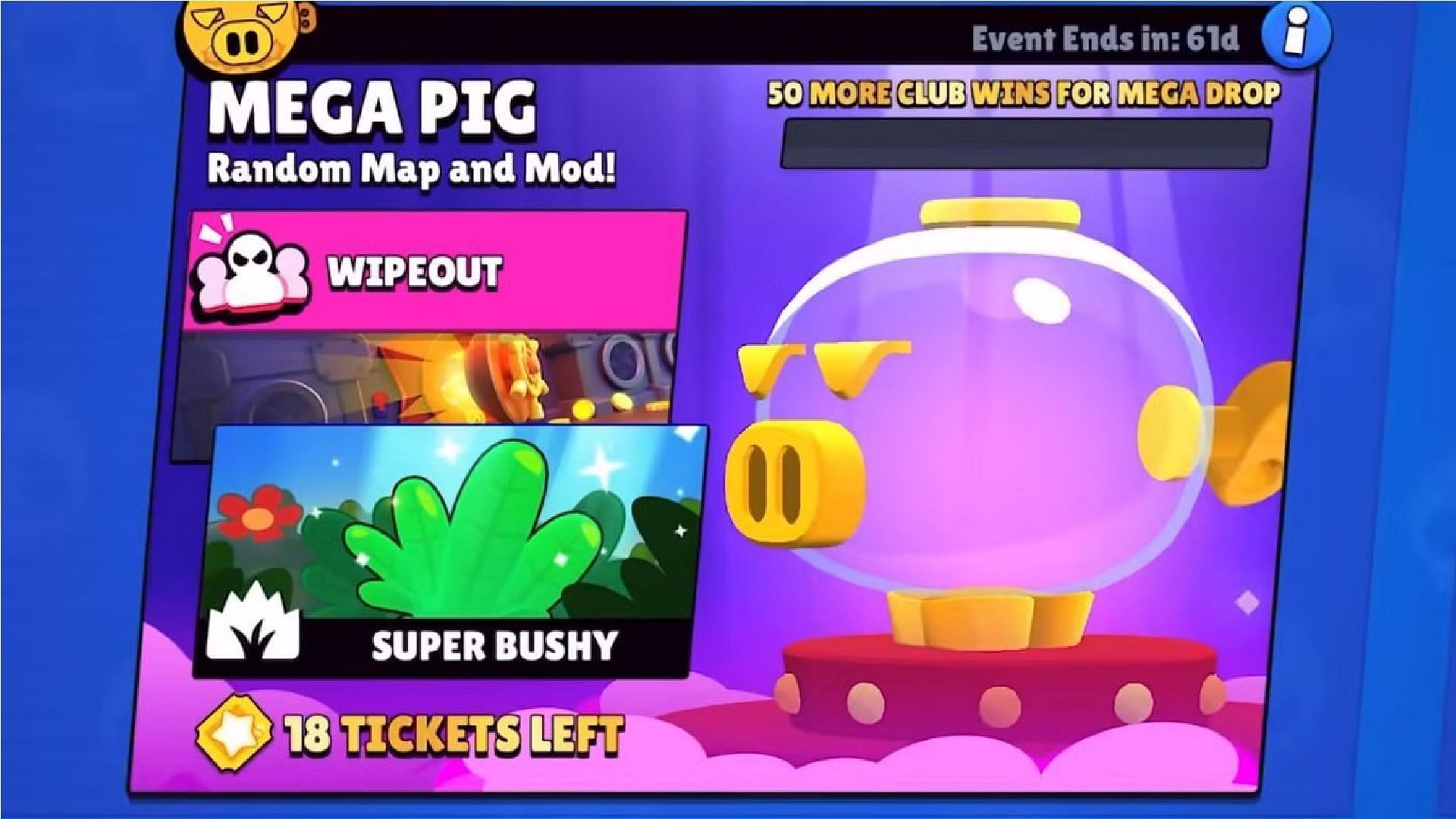 Brawl Stars Mega Pig event