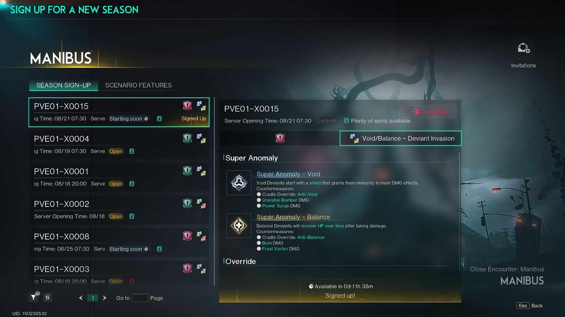 The Void/Balance Super Anomalies in Once Human Season 2 (Image via Starry Studio)