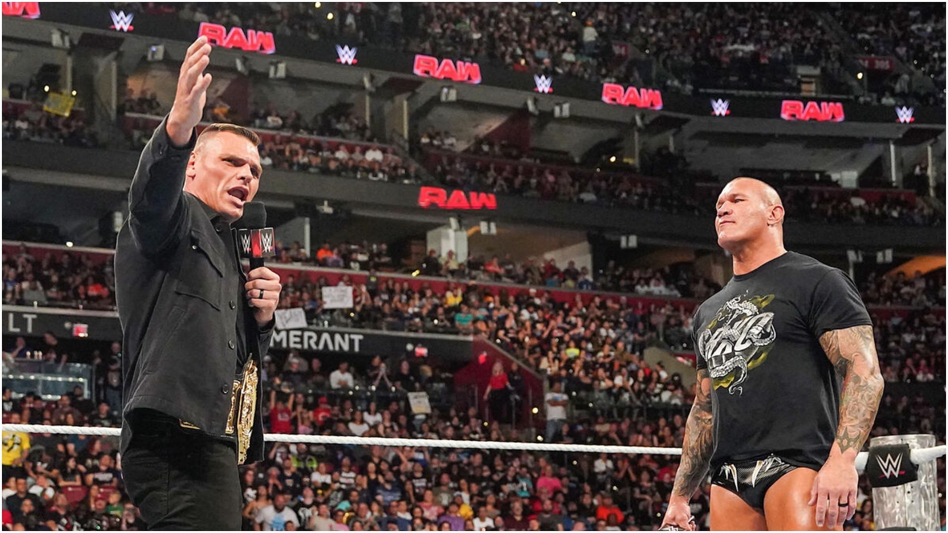 Gunther and Randy Orton on an episode of RAW! [Photo via: WWE.com]