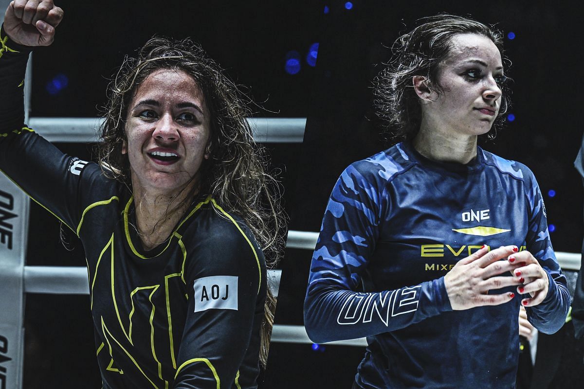 Mayssa Bastos and Danielle Kelly - Photo by ONE Championship