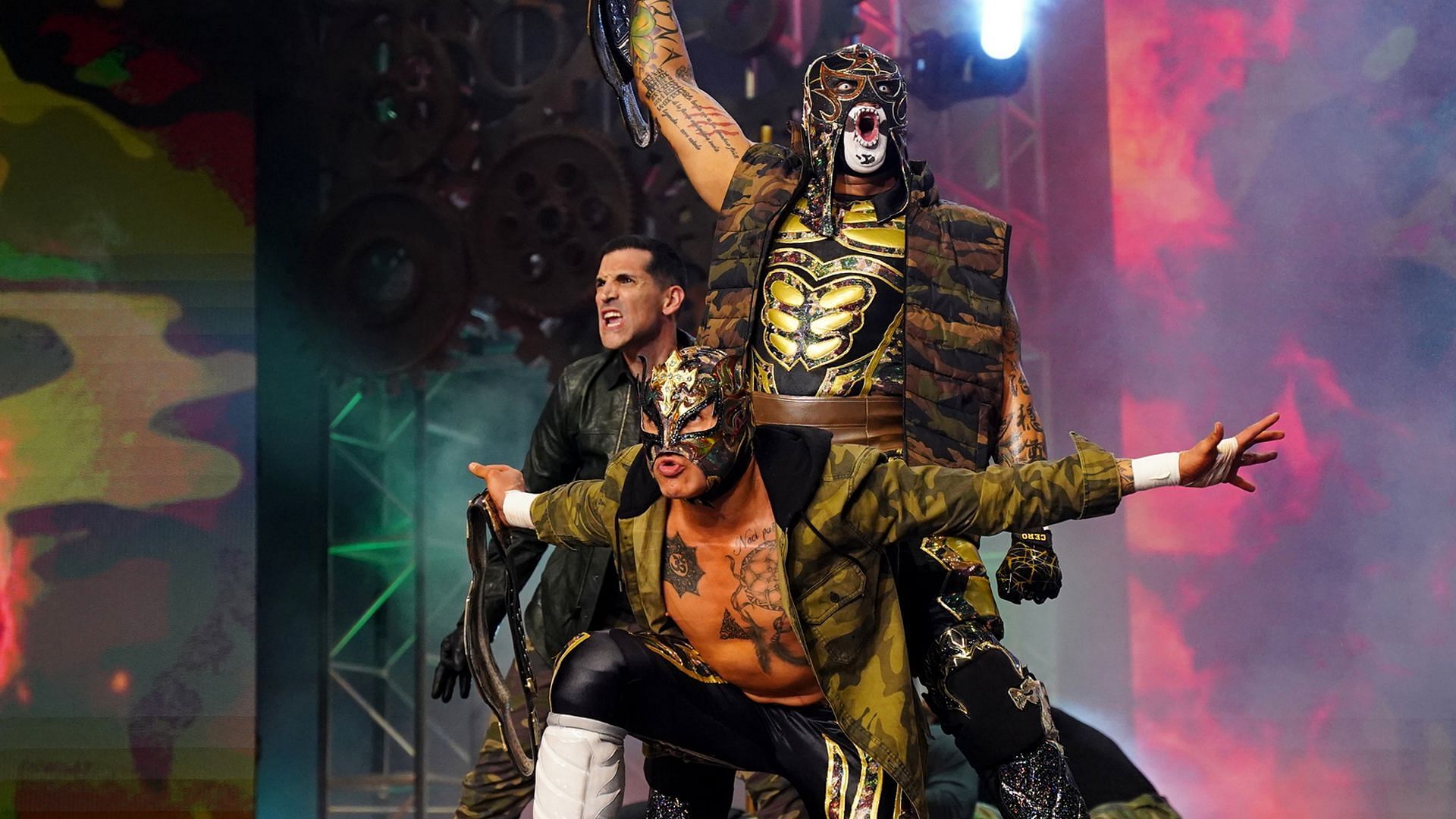 The Lucha Bros at AEW Full Gear 2021 (image credit: All Elite Wrestling