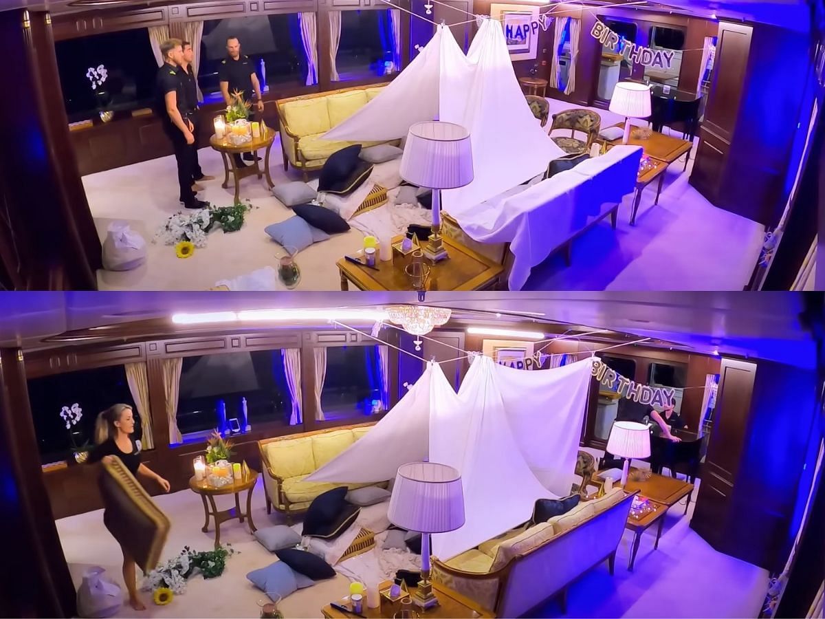 Stills from Below Deck Mediterranean season 9 episode 10 (Images via YouTube/ @Bravo)