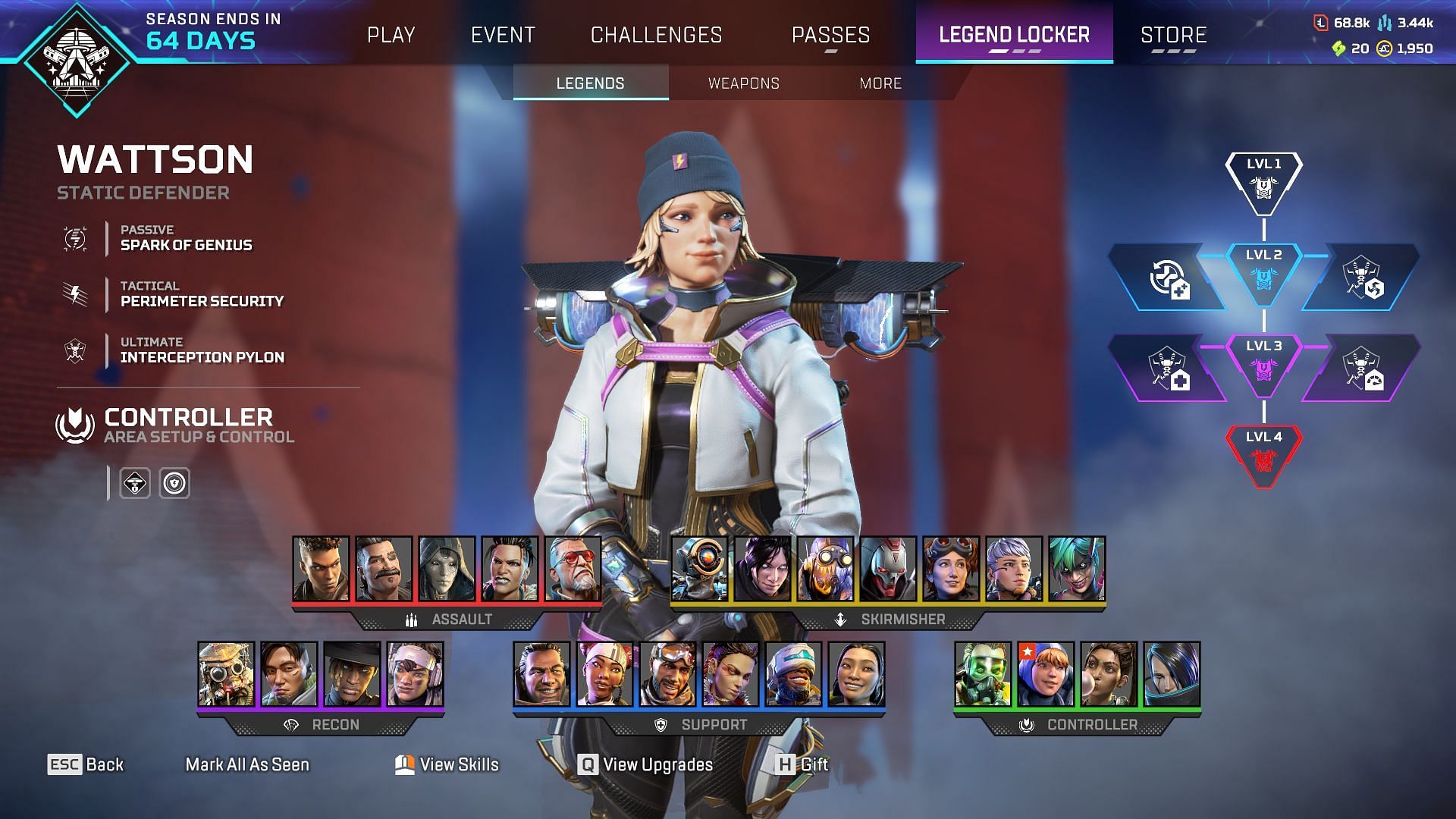 Wattson in Apex Legends (Image via EA)