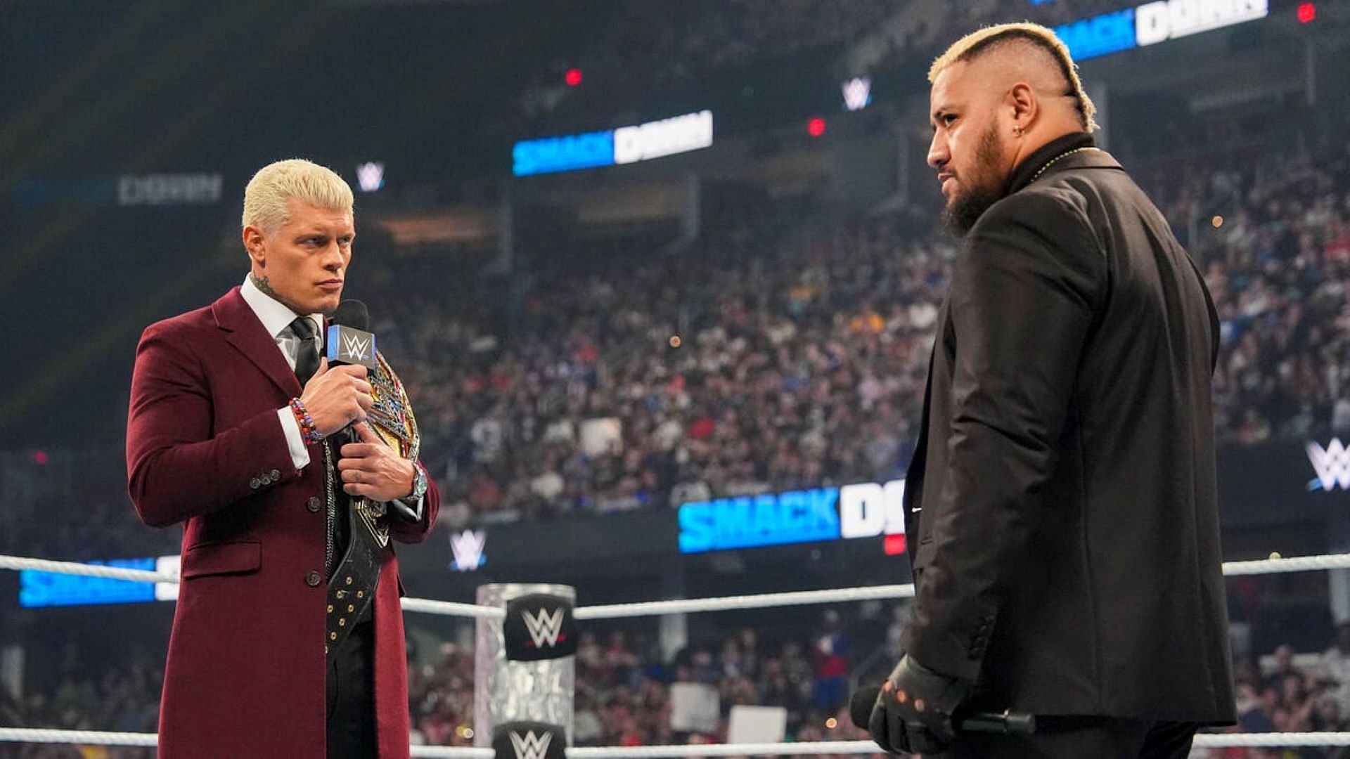 Cody Rhodes stood his ground against the Bloodline ahead of SummerSlam. {Image Credit: WWE.com}