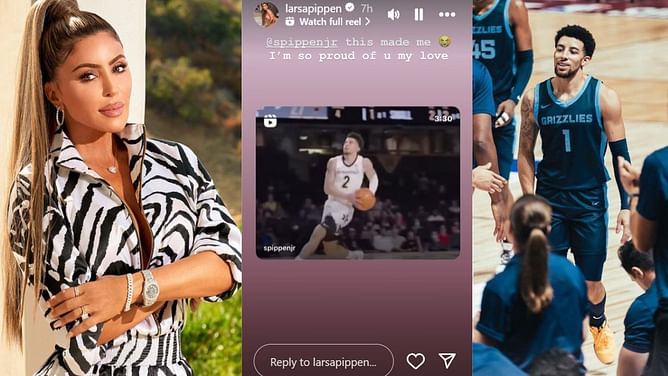 "Proud of you my love" - Larsa Pippen admires Scotty Pippen Jr.'s latest post about his challenging NBA journey
