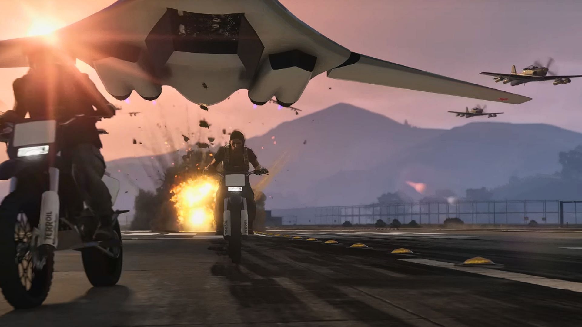 Another screenshot from the adversary mode's official trailer (Image via Rockstar Games)