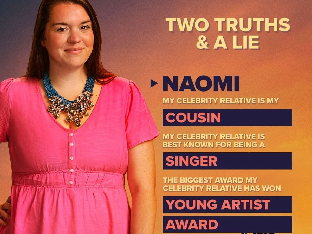 Naomi Burns from Claim to Fame season 3 (Image via Instagram/@claimtofameabc)