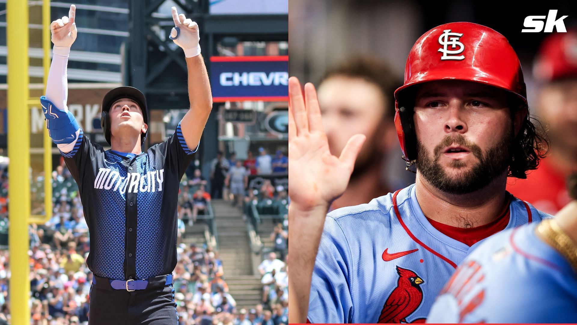 Alec Burleson and Kerry Carpenter headline the top MLB DFS Picks for August 14