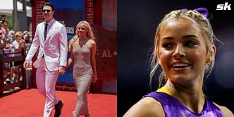 Paul Skenes’ girlfriend Olivia Dunne shares cute image with dog Roux on International Dog Day at LSU