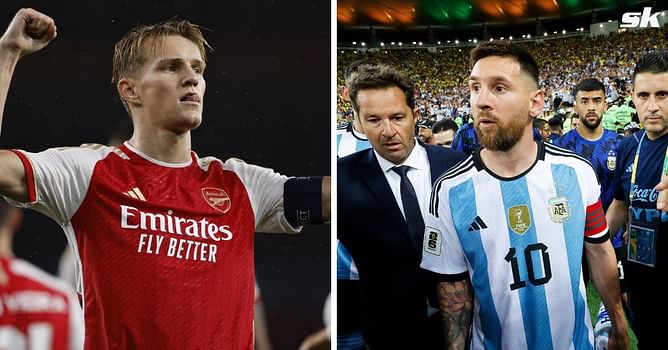 Martin Odegaard describes Arsenal teammate as 'Messi' ahead of new season