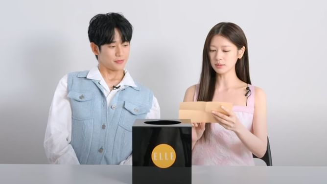 "This is so seungryu coded" — Fans gush over Jung Hae-in and Jung So-min reuniting for an ELLE shoot to promote 'Love Next Door'