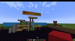 Minecraft player creates Angry Birds game using new improved minecarts