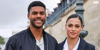 In Pictures: Sydney McLaughlin-Levrone enjoys trip to Greece with husband Andre Levrone following record-breaking campaign at Paris Olympics