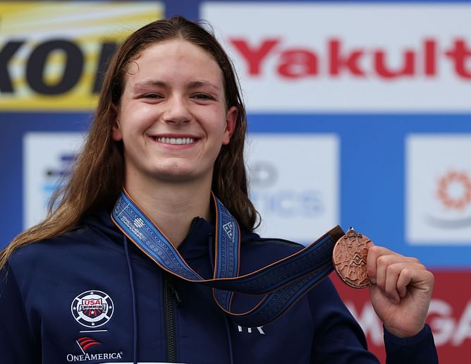 Who is Katie Grimes? All about the 18-year-old long-distance swimmer competing at the Paris Olympics