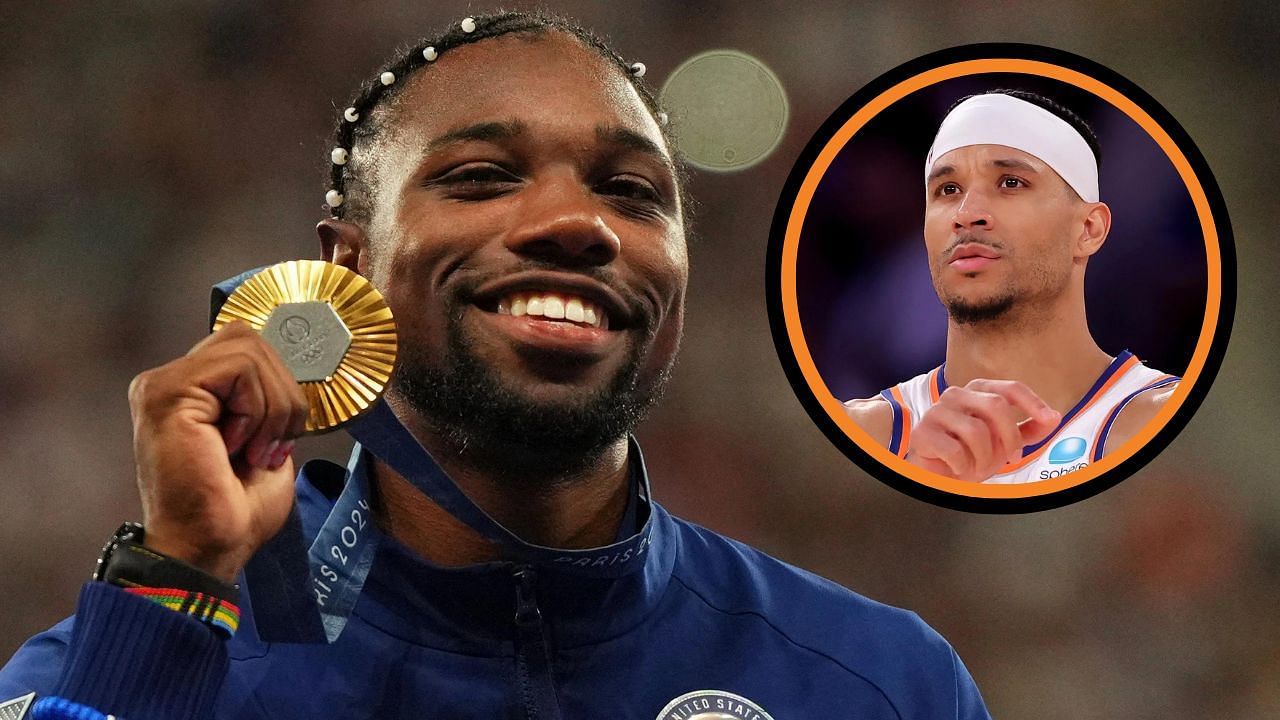 Josh Hart admits &quot;hating&quot; Noah Lyles and wishing for him to lose Olympic gold (Image Credit: IMAGN)