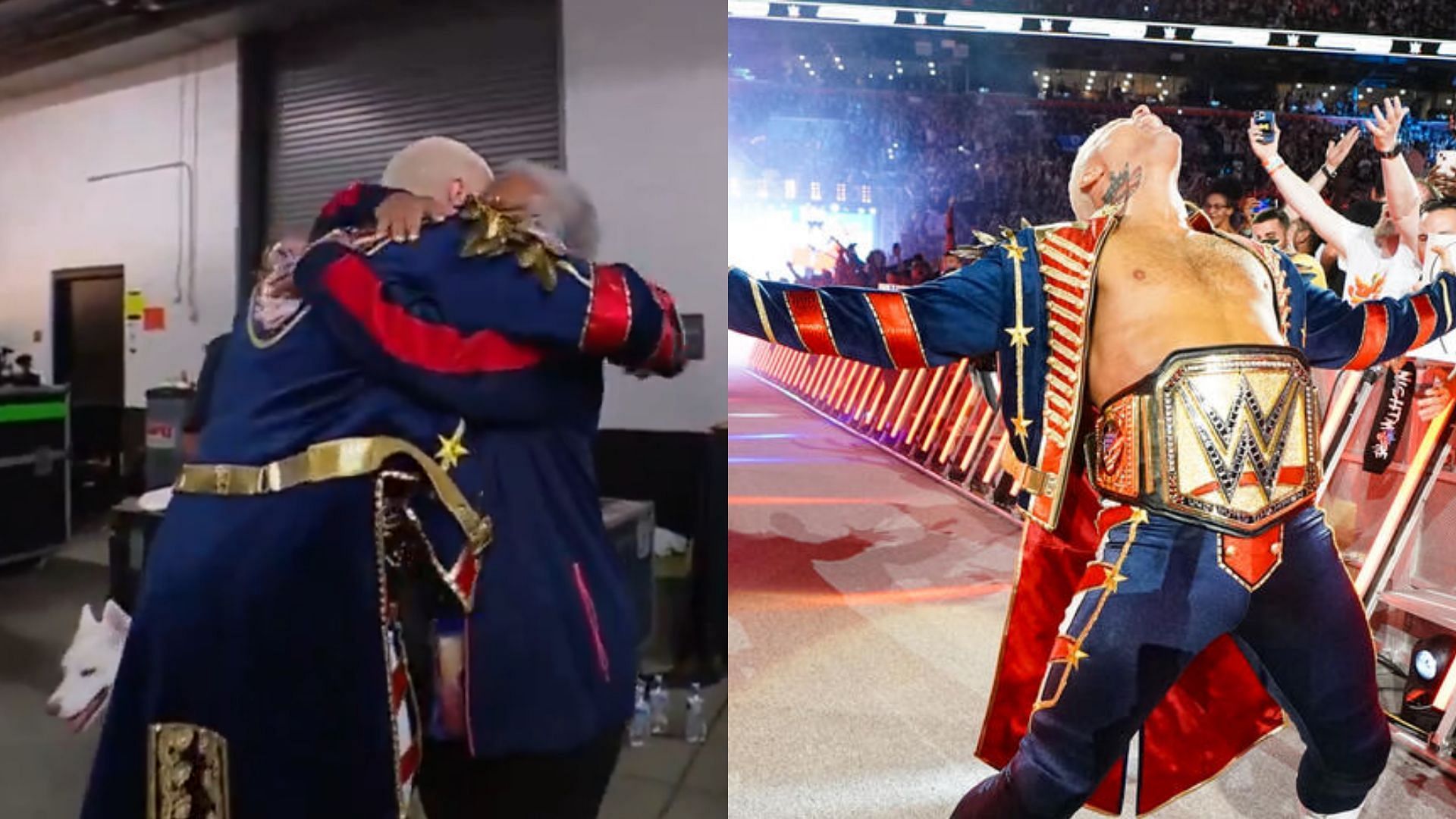 The star had an emotional start to SummerSlam (Credit: WWE SummerSlam, WWE.com)