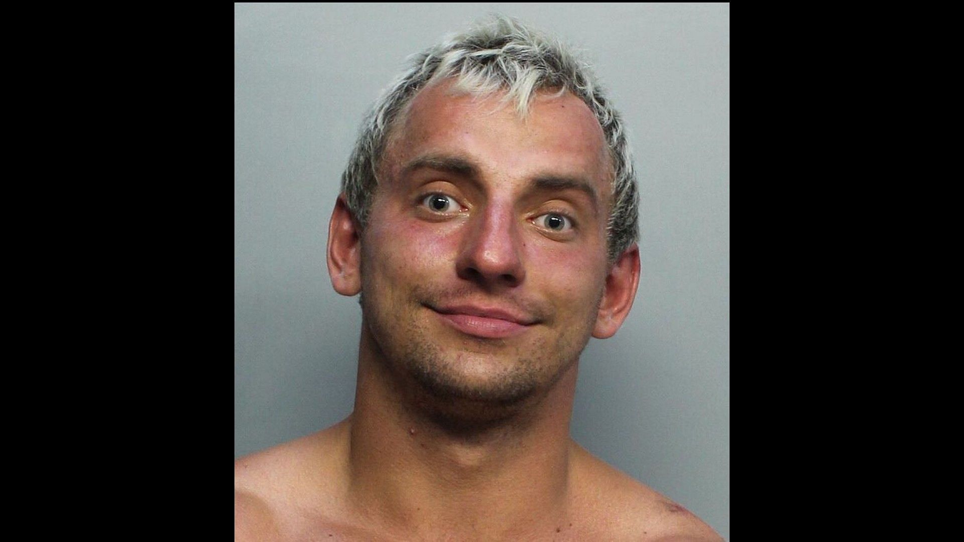 Vitaly&#039;s mugshot from his 2020 aggravated battery arrest (Image via VitalyzdTv/YouTube)