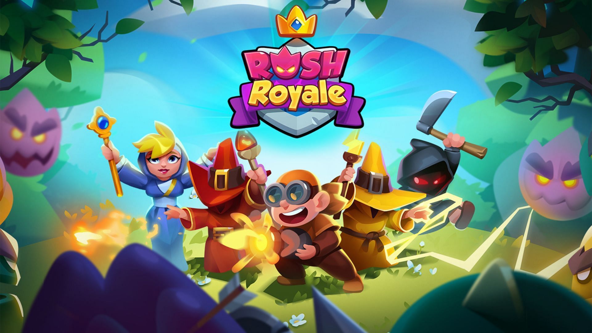 Rush Royale is a very stylized TD game (Image via MY.GAMES)