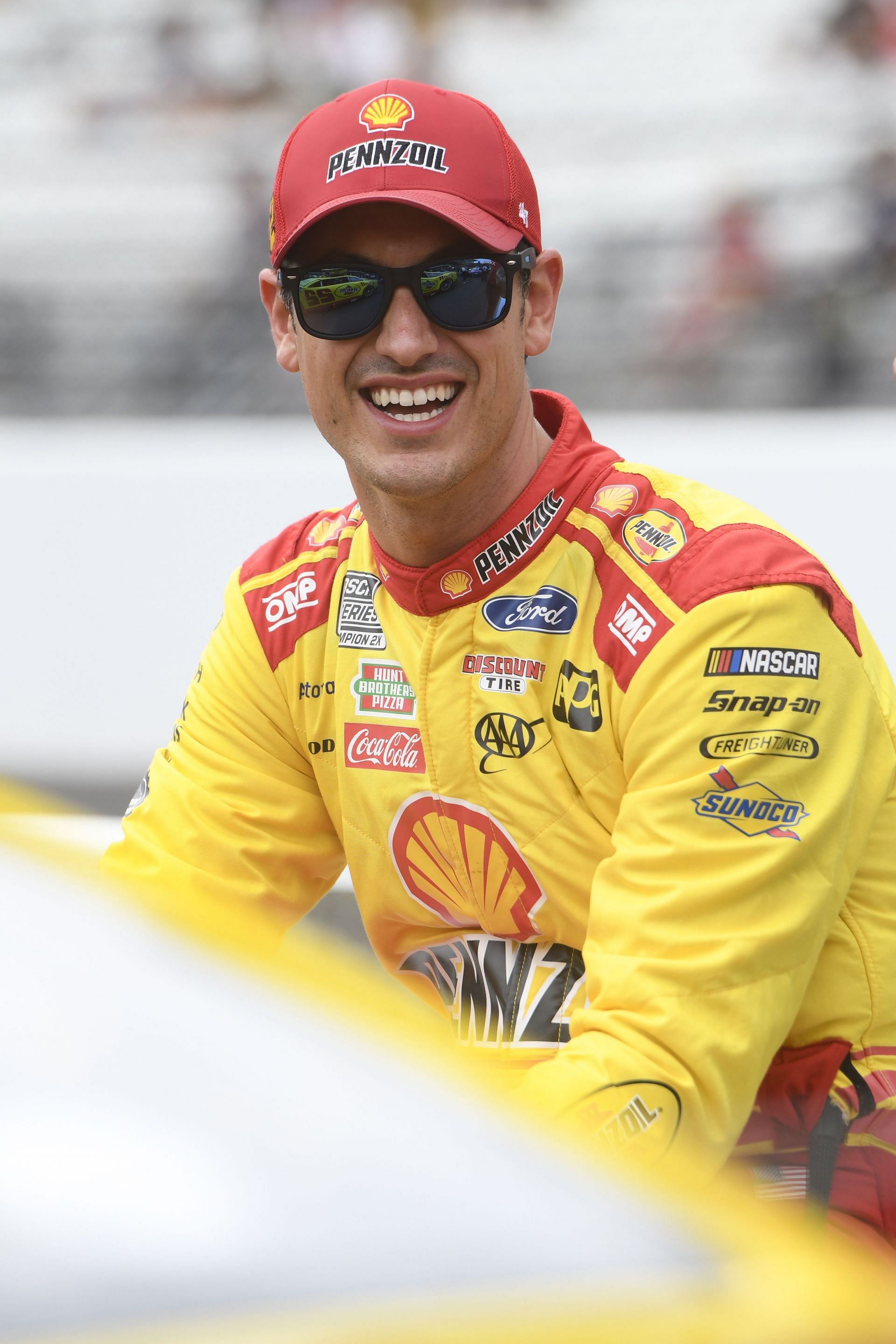 Joey Logano - AUTO: JUL 21 NASCAR Cup Series Brickyard 400 - Source: Getty