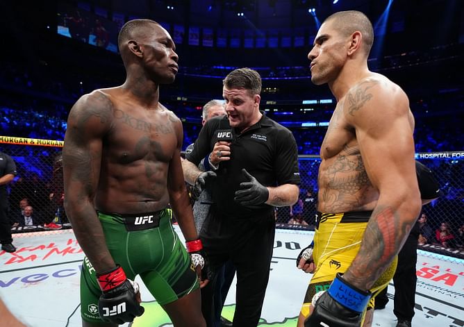 Israel Adesanya reacts to Alex Pereira's injury suggestion about Dricus du Plessis fight at UFC 305: "It’s weird how this guy knows me"