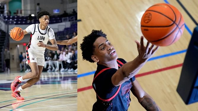 Carmelo Anthony’s son Kiyan Anthony spills the beans on his go-to move for winning a matchup