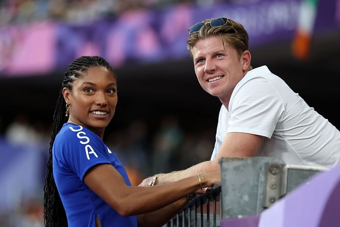 "Watching her in Paris was really great visualization" - Hunter Woodhall looking to replicate wife Tara Davis-Woodhall's gold triumph at Paralympics