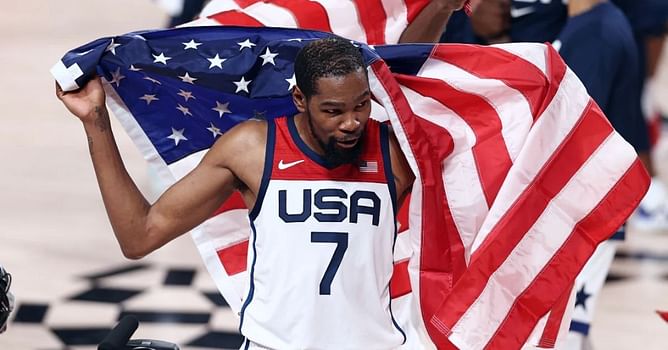 Kevin Durant's Top 5 scoring games with Team USA feat. Tokyo Olympic final performance