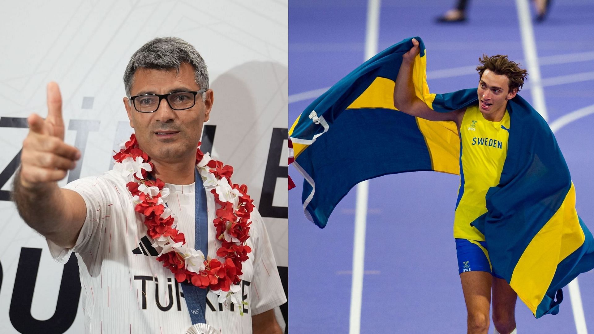 Yusuf Dikec and Mondo Duplantis (Images: All via Getty)