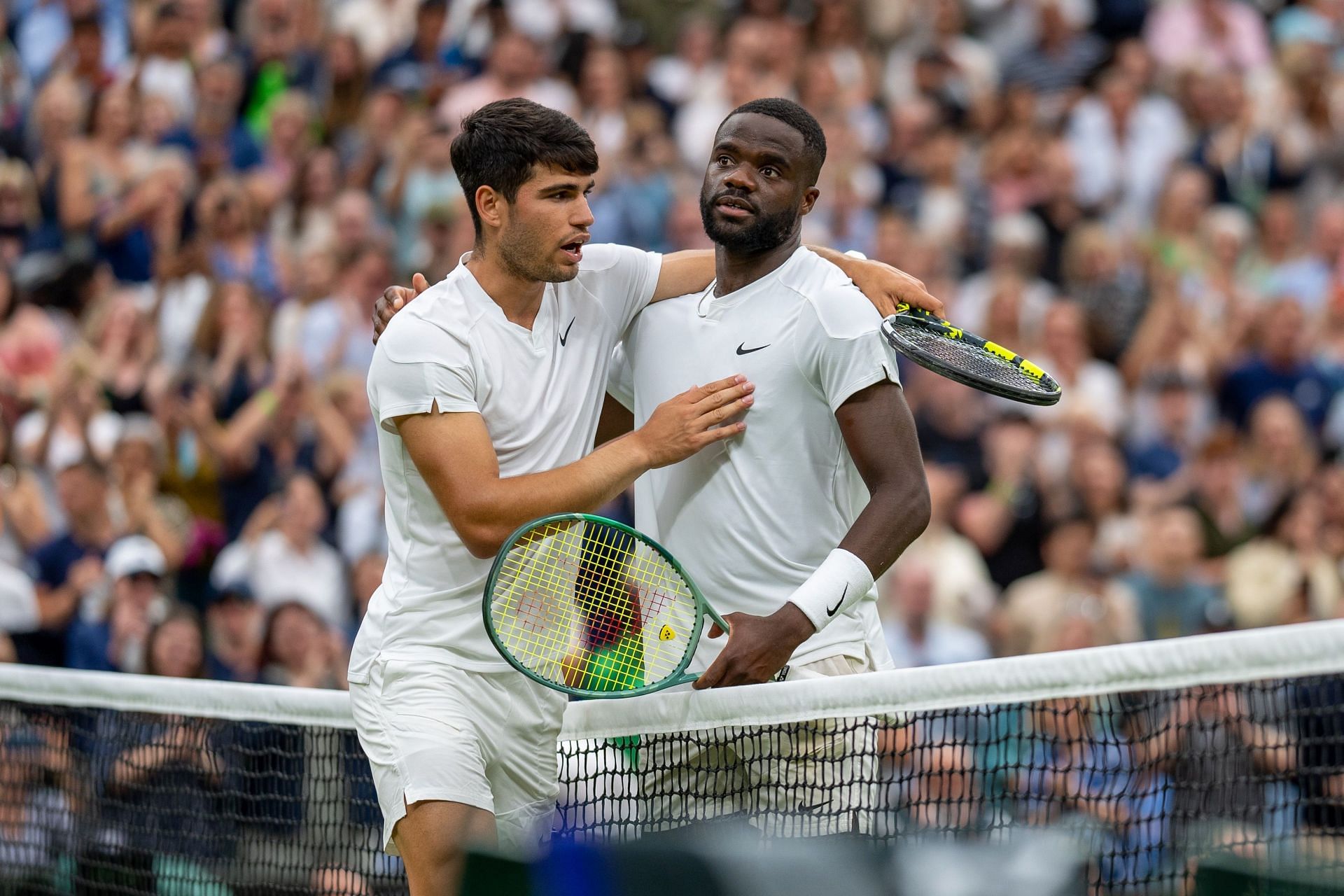 Carlos Alcaraz and Frances Tiafoe (Image: Getty)