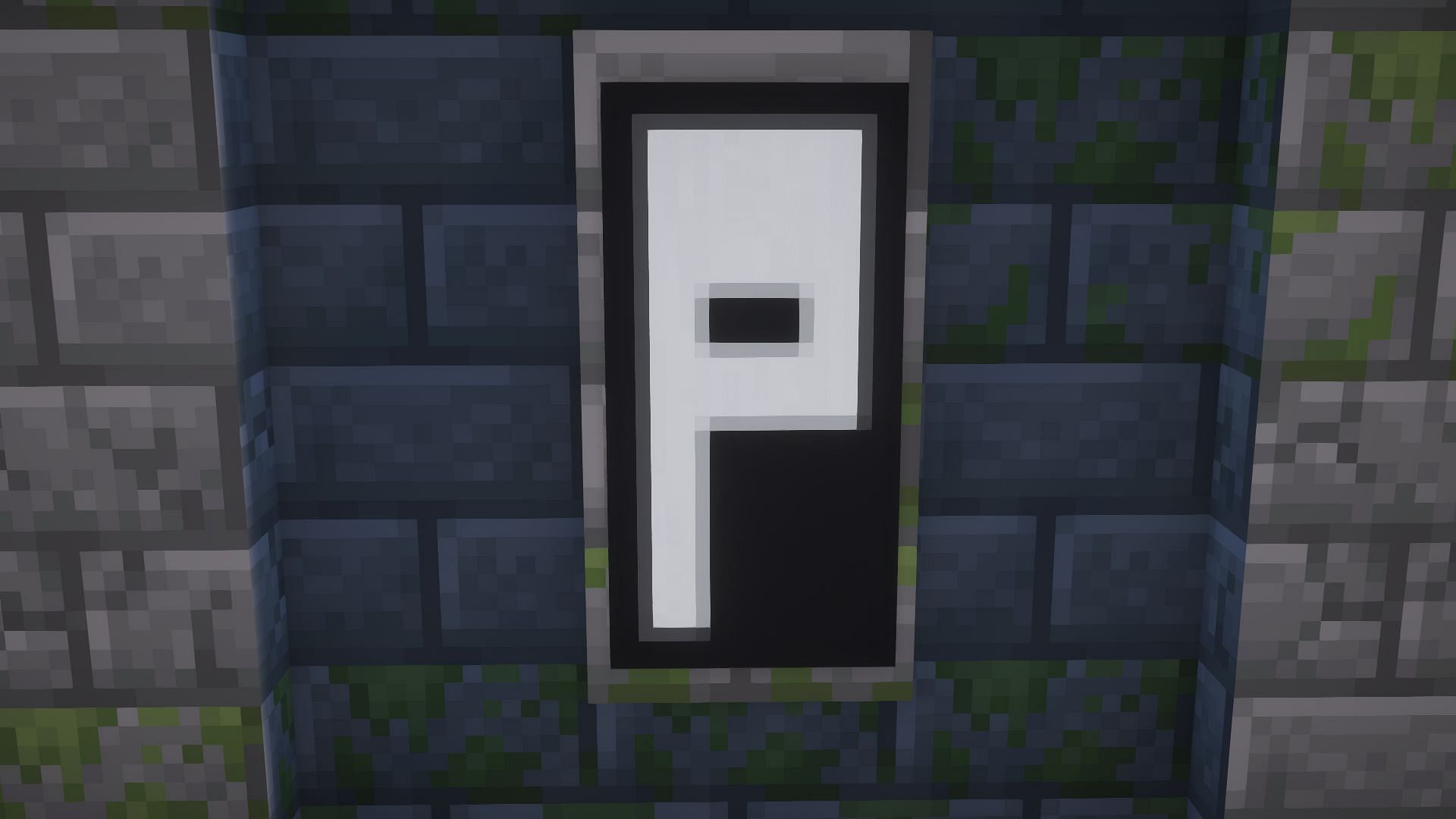 A &quot;P&quot; banner (Image via Mojang)