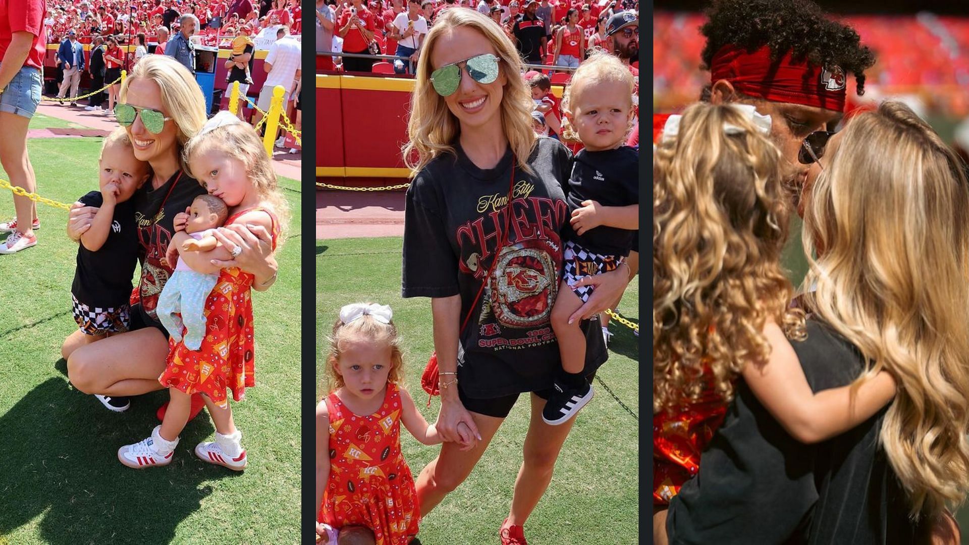 Patrick Mahomes' family attends preseason Kansas City Chiefs game at Arrowhead Stadium [Image credit: @brittanylynne IG]