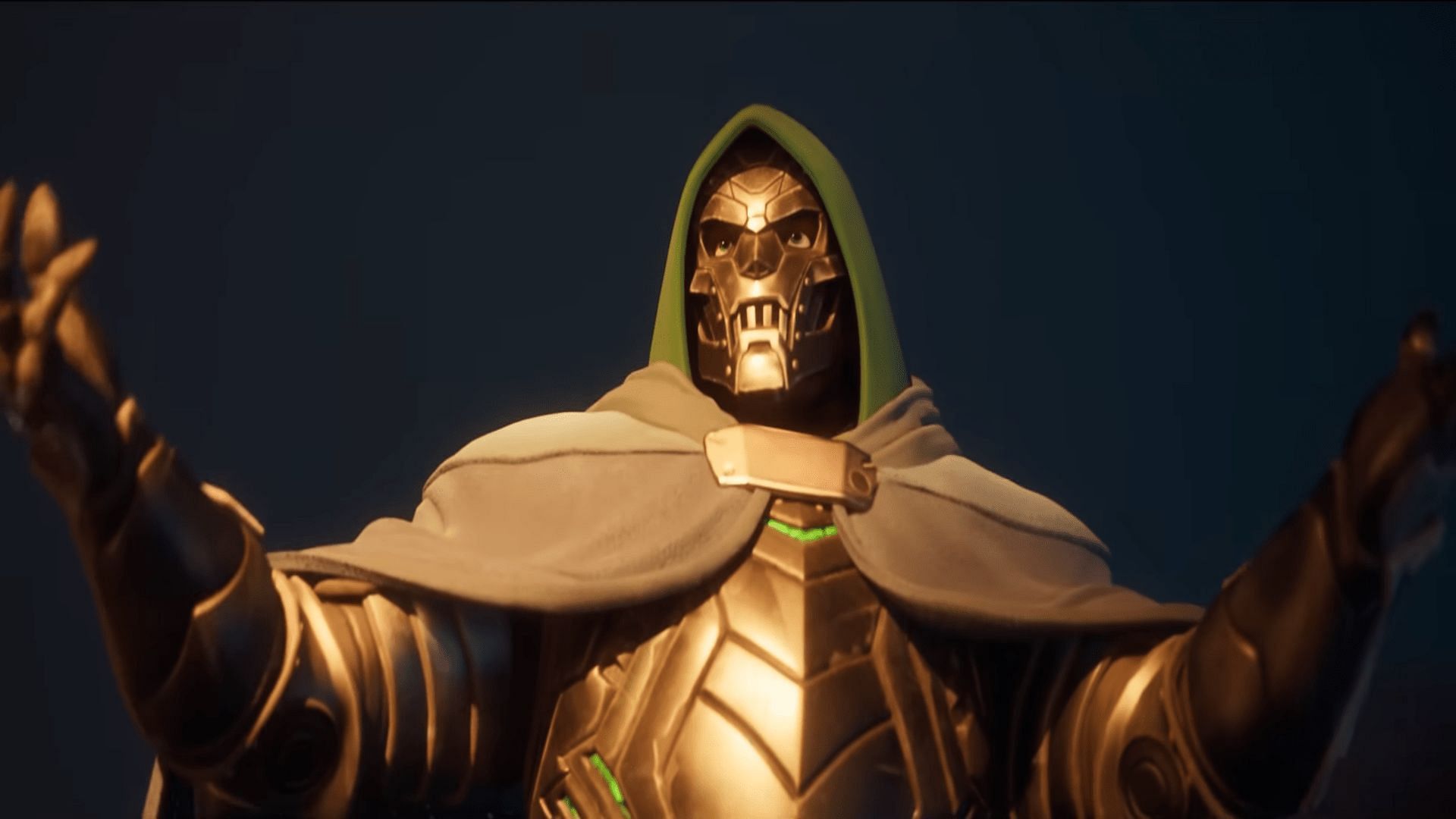 Doctor Doom is supposedly summoning the demon in Fortnite Chapter 5 Season 4 (Image via Epic Games)