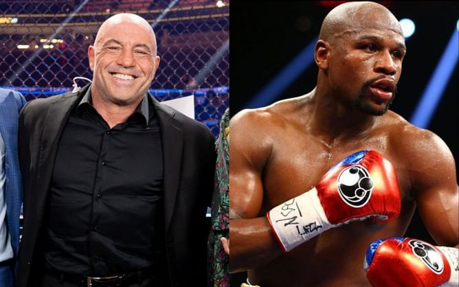 Joe Rogan backs Floyd Mayweather firing referee during John Gotti III rematch: "He's 100% correct"