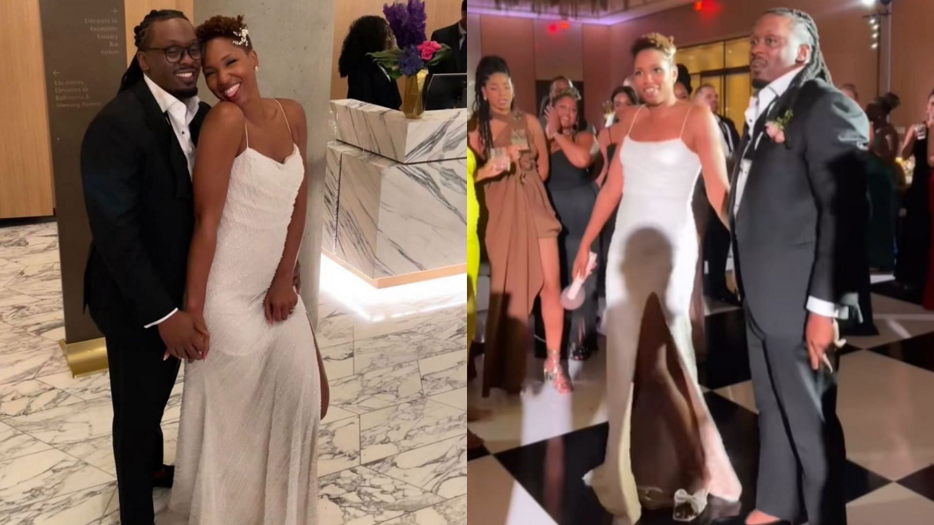 In Photos: Knicks and WNBA expert Monica McNutt ties the knot