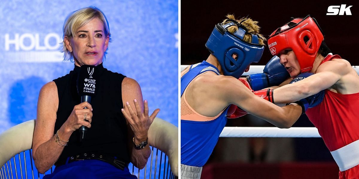 Chris Evert opposes gender test-failed athletes competing at Paris Olympics (Source: Getty)